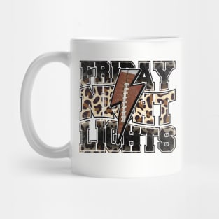 vintage football friday night lights Mug